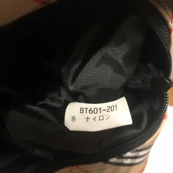 NWT BURBERRY Blue Label Japan Exclusive Nylon & Leather Tote RARE Deadstock - Picture 12 of 13